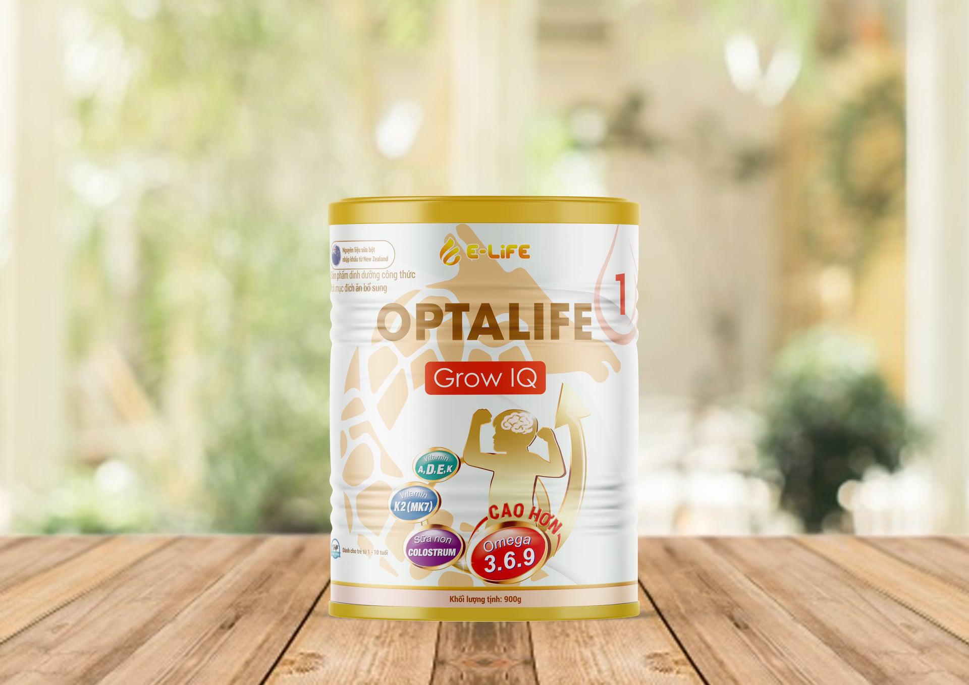 Sữa Non Optalife 1 - Sữa bột tốt nhất dành cho trẻ 1 đến 10 tuổi - Elife công ty cung cấp sỉ sữa bột 3 miền Bắc, Trung, Nam