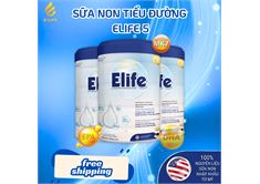 Sữa non Elife 5 Dành Cho Người Tiểu Đường Lon 800g