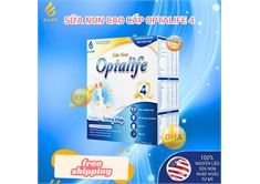 Sữa Non Optalife 4 Canxi và Xương khớp dành cho người từ 18 tuổi trở lên