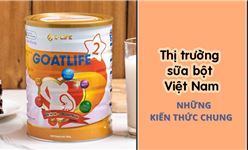 Phân khúc thị trường sữa bột tại Việt Nam