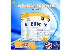 Sữa non Elife 2 Probiotic Lon 800g